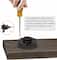 Black Commercial Toilet Paper Holder with Shelf